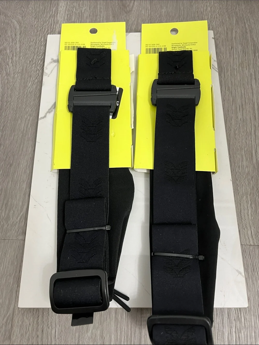 All in Motion reflective running waist pack unisex lot of 2 unisex